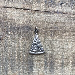 925 Cheese and Pepperoni Pizza Charm